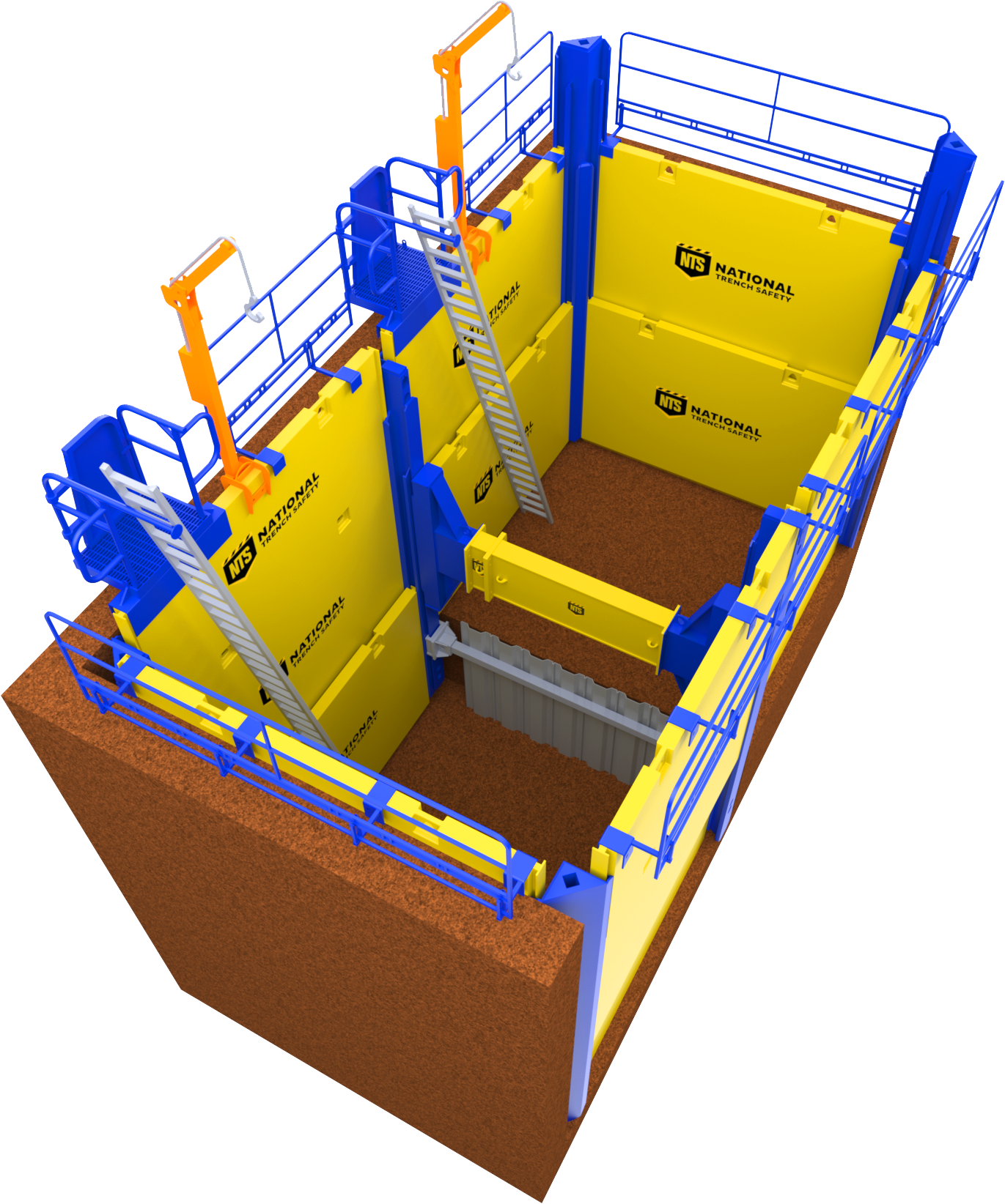 Slide Rail Enclosed Shoring